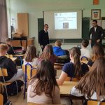 Presentation held at the elementary school Ivan Goran Kovačić in Vrbovsko